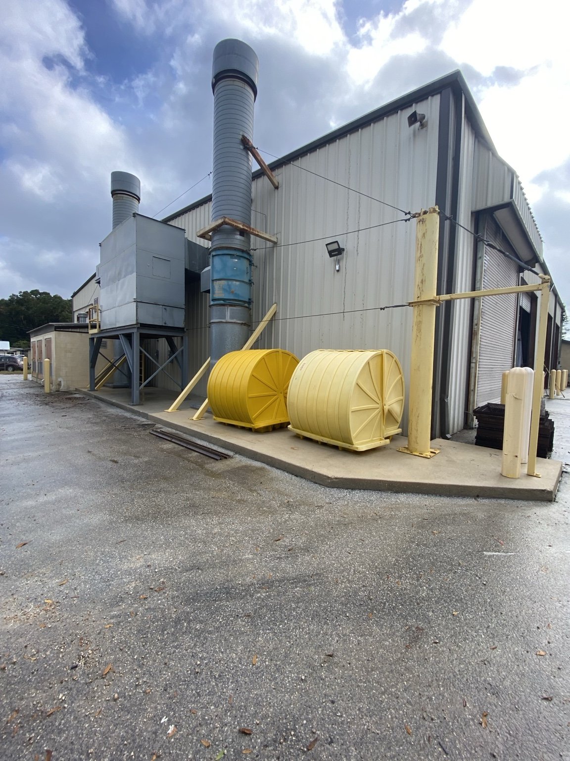 Industrial Facility Cleaning after cleaning