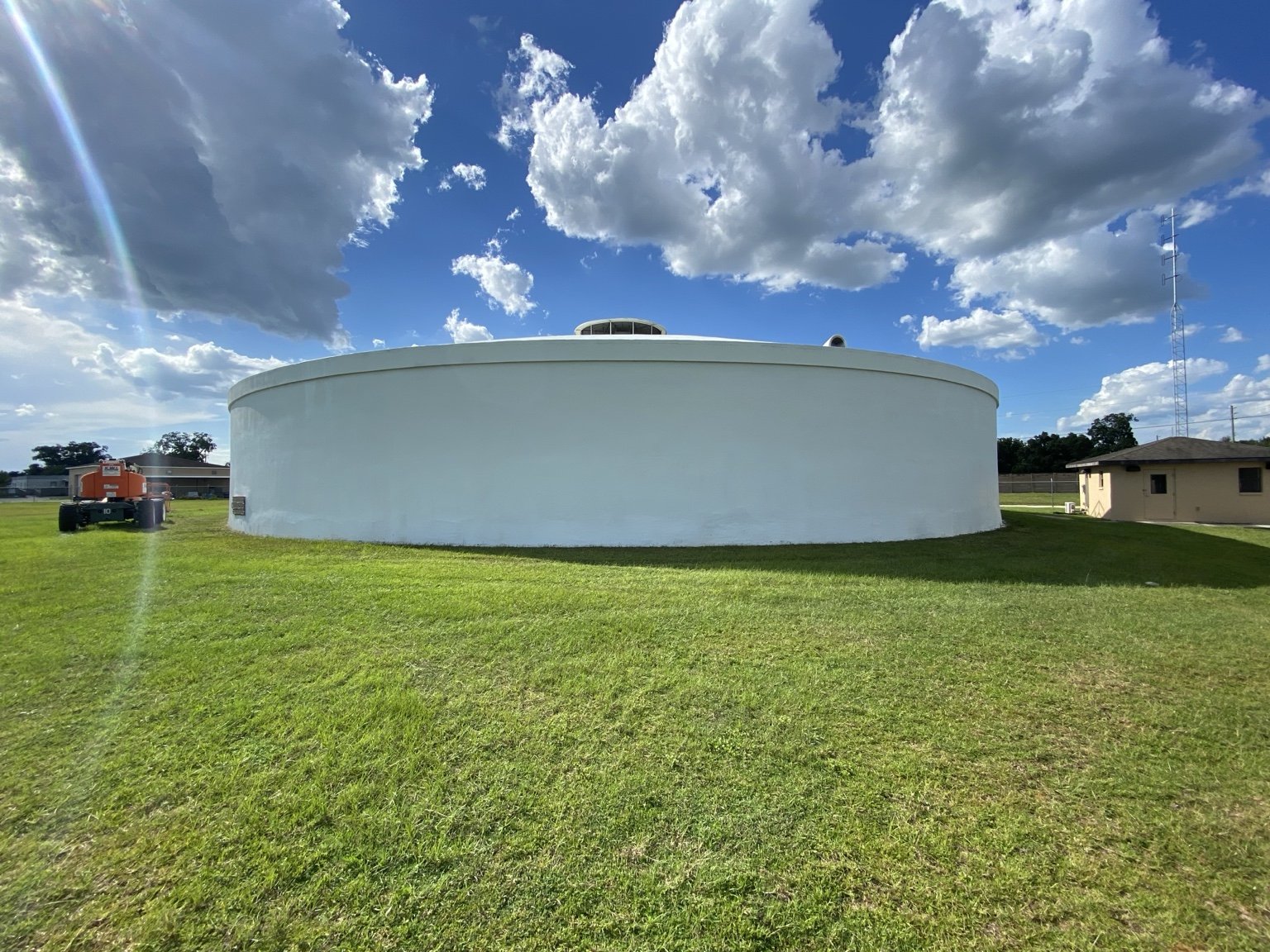 Ground Storage Tank after cleaning